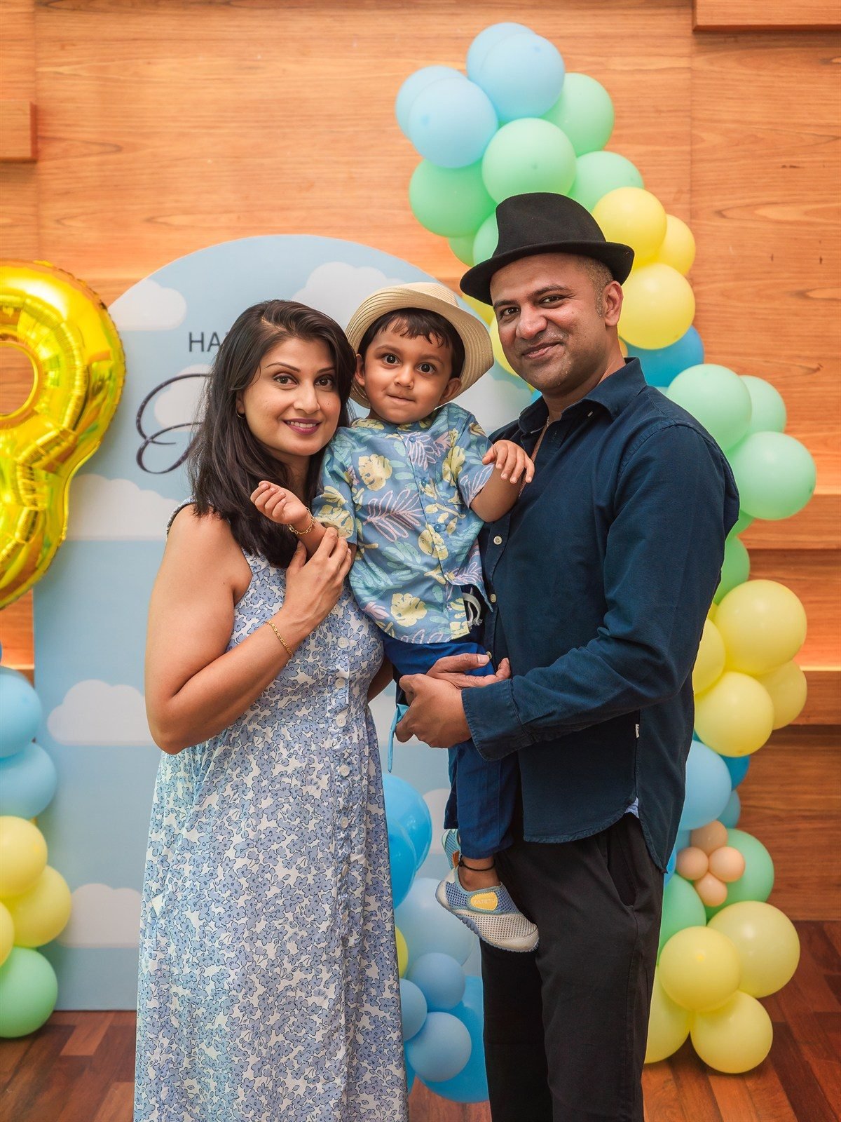 Aarmann Family Portrait in Fedora