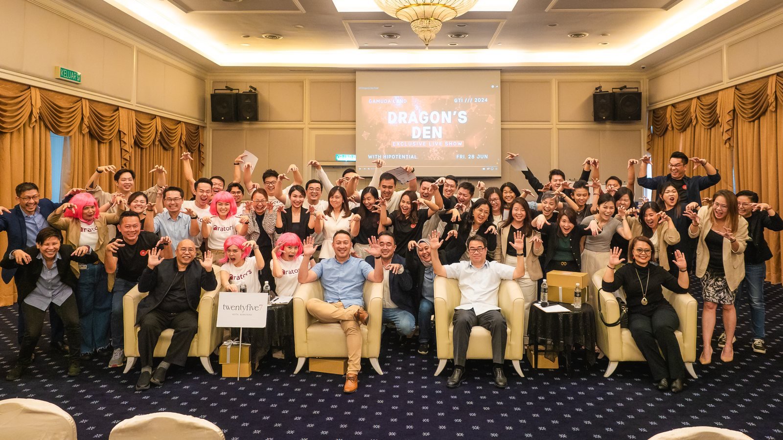 Gamuda Land Dragon's Den Grand Finale All-Hands Celebration